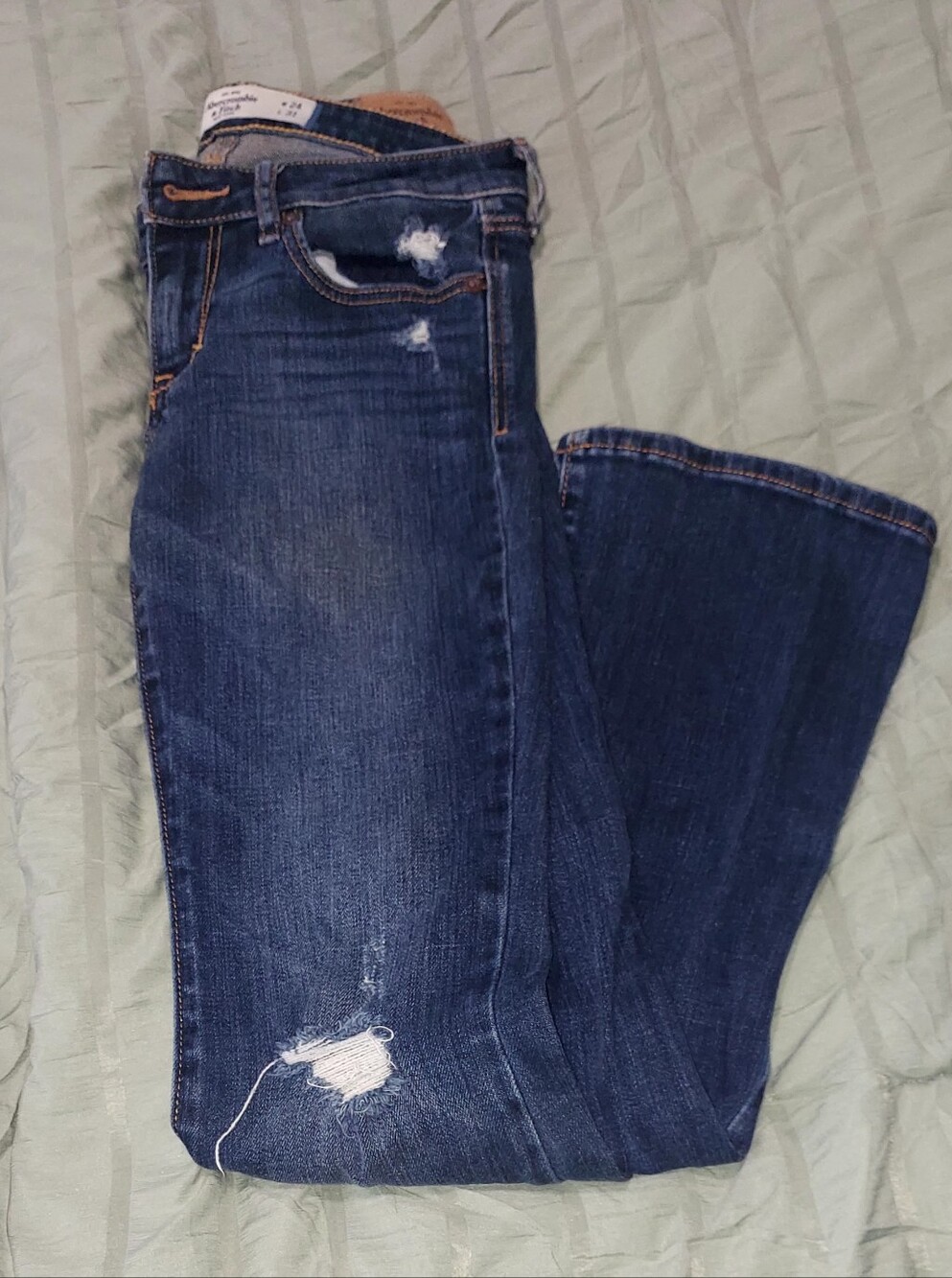 Abercrombie & Fitch Distressed Jeans